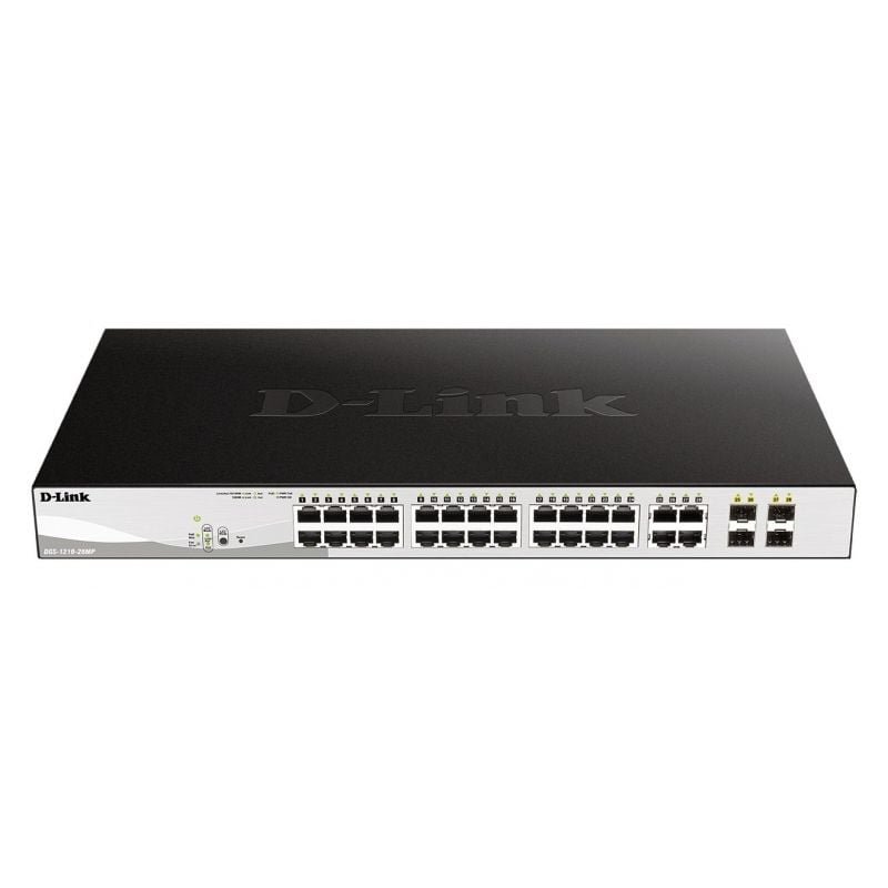 Switch D-Link Smart Plus DGS-1210-28MP 28 Puertos/ RJ-45 10/100/1000 PoE/ SFP - изображение 2