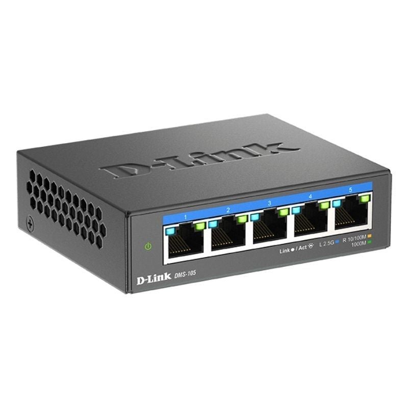 Switch D-Link DMS-105 5 Puertos/ RJ-45 10/100/1000 - изображение 3