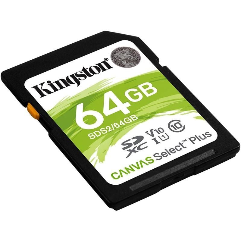 Tarjeta de Memoria Kingston CANVAS Select Plus 64GB SD XC/ Clase 10/ 100MBs - изображение 2