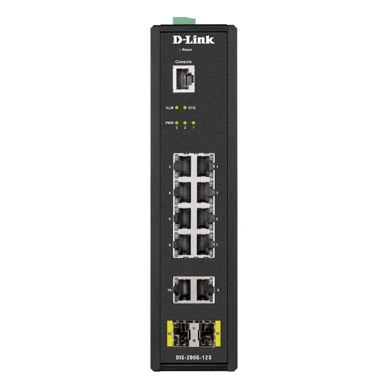 Switch Gestionable D-Link DIS-200G-12S 12 Puertos/ Gigabit 10/100/1000/ SFP - изображение 2