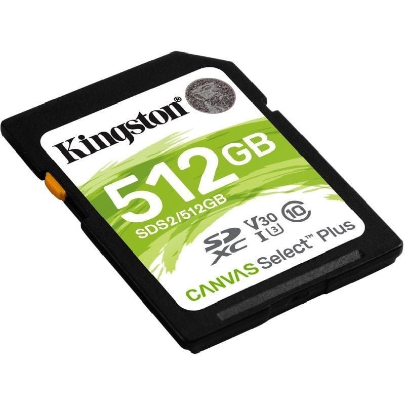 Tarjeta de Memoria Kingston CANVAS Select Plus 512GB SD XC/ Clase 10/ 100MBs - изображение 2