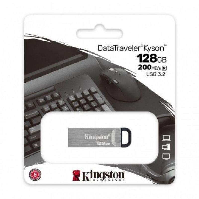 Pendrive 128GB Kingston DataTraveler Kyson USB 3.2 - изображение 3