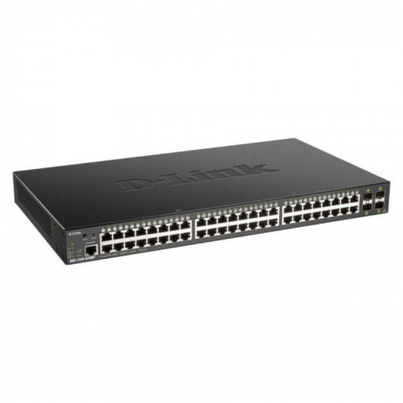 Switch Gestionado D-Link Smart DGS-1250-52XMP 52 Puertos/ RJ-45 10/100/1000 PoE/ SFP - изображение 2