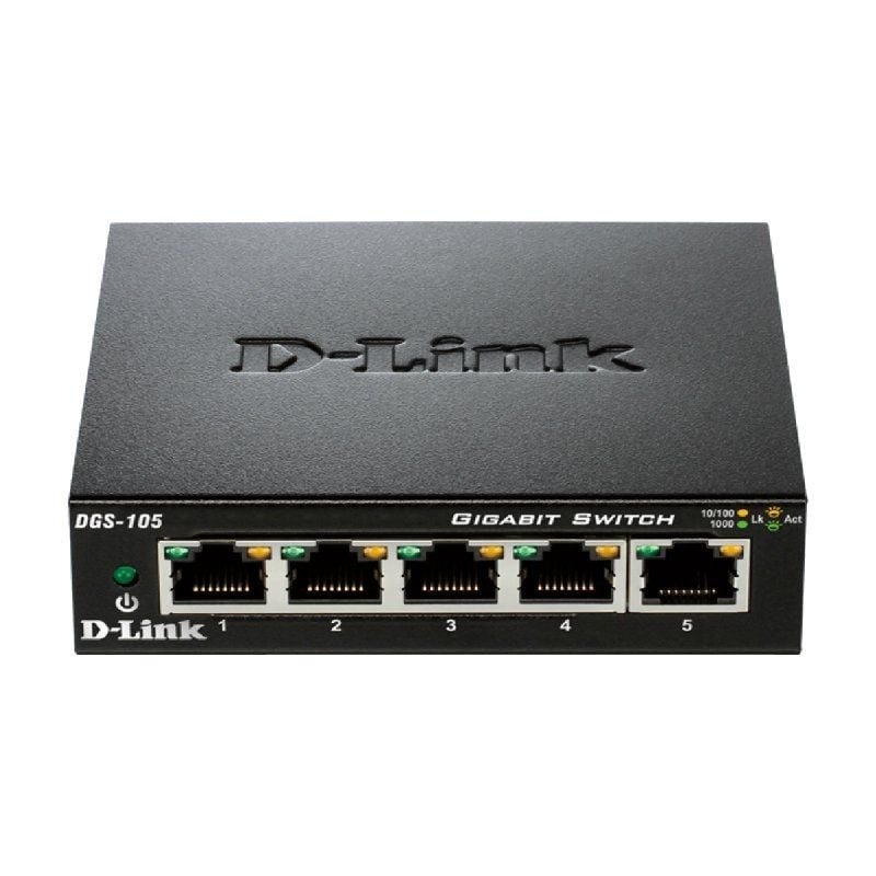 Switch D-Link DGS-105 5 Puertos/ RJ-45 10/100/1000 - изображение 3