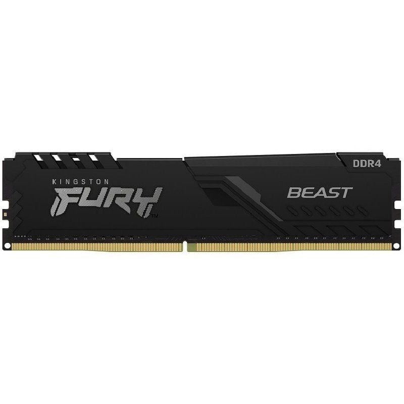Memoria RAM Kingston FURY Beast RGB 16GB/ DDR4/ 3600MHz/ 1.35V/ CL15/ DIMM