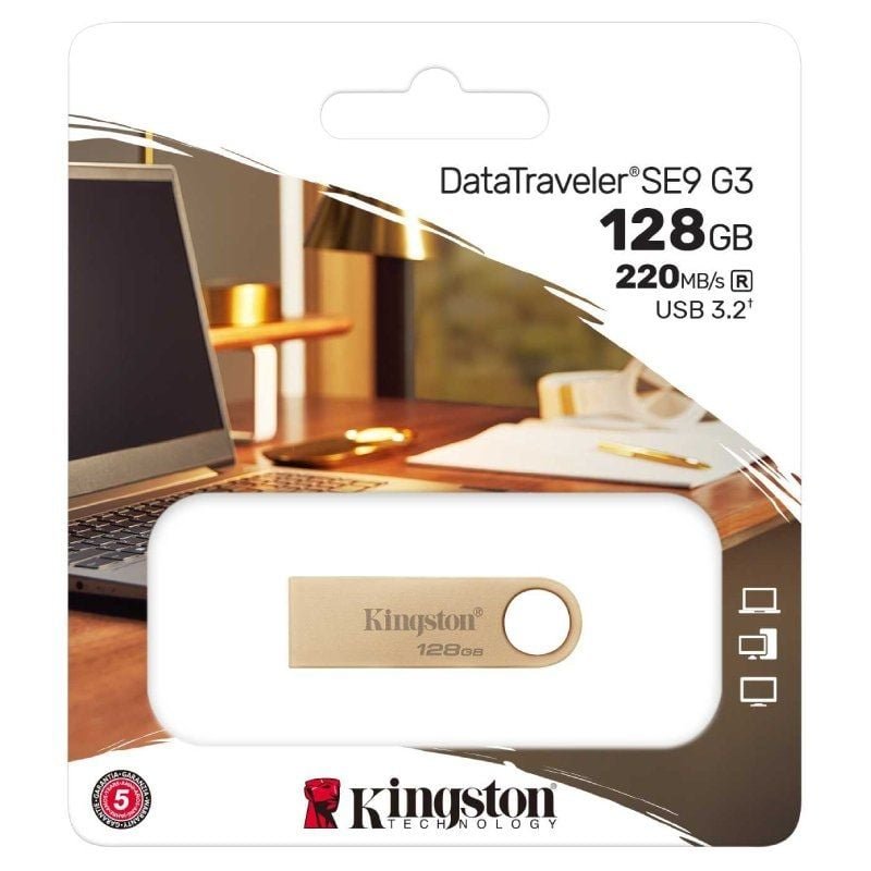 Pendrive 128GB Kingston DataTraveler SE9 G3 USB 3.2 - изображение 2