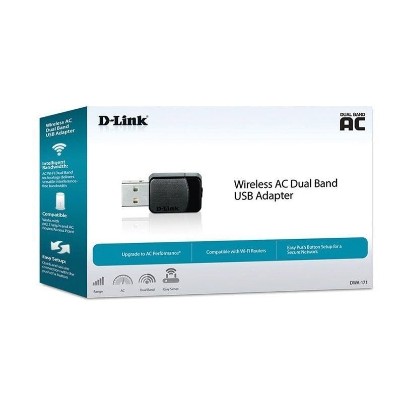 Adaptador USB - WiFi D-Link MU-MIMO DWA-171/ 433Mbps - изображение 4