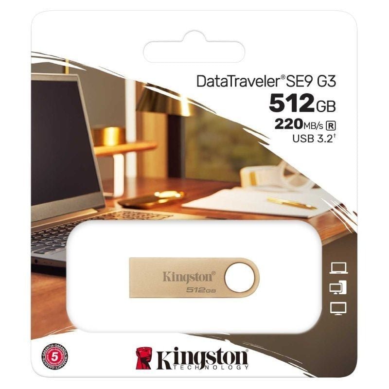 Pendrive 512GB Kingston DataTraveler SE9 G3 USB 3.2 - изображение 2