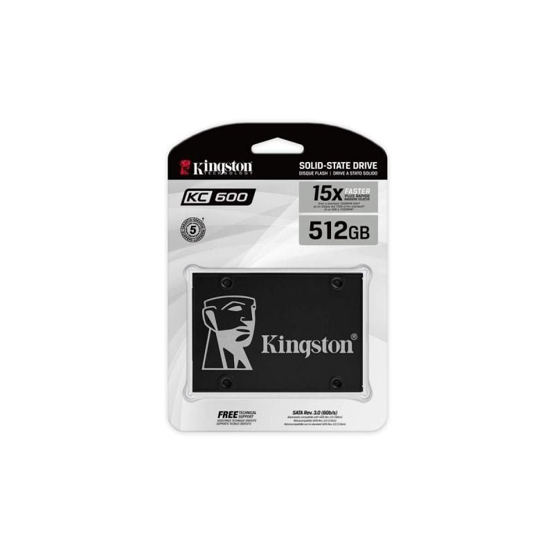 Disco SSD Kingston SKC600 512GB/ SATA III/ Full Capacity - изображение 4