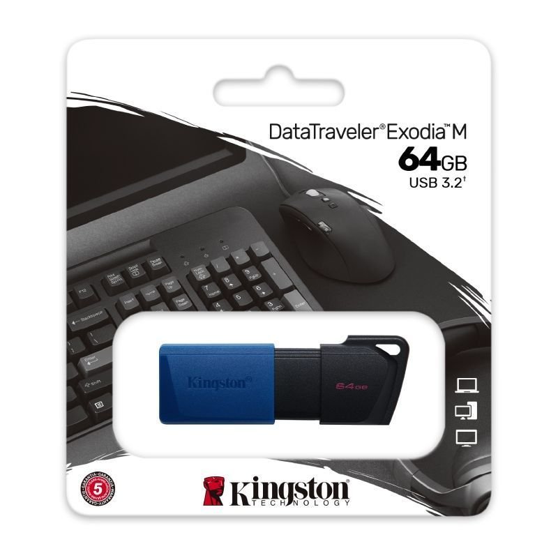 Pendrive 64GB Kingston DataTraveler Exodia M USB 3.2 - изображение 3