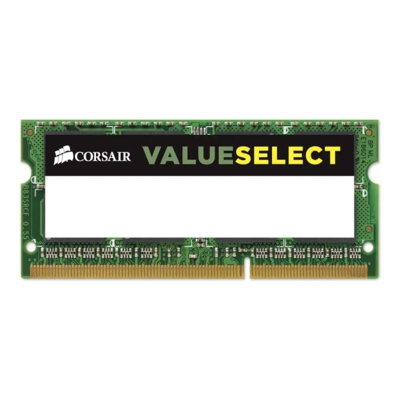 Memoria RAM Corsair ValueSelect 8GB/ DDR3L/ 1600MHz/ 1.35V-1.5V/ CL11/ SODIMM - изображение 2