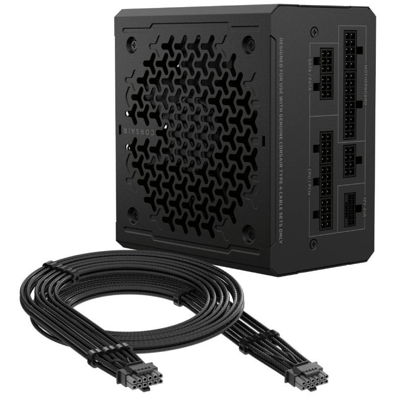 Fuente de Alimentación Corsair RM1000E/ 1000W/ Ventilador 12cm/ 80 Plus Gold/ Cybenetics Gold - изображение 3