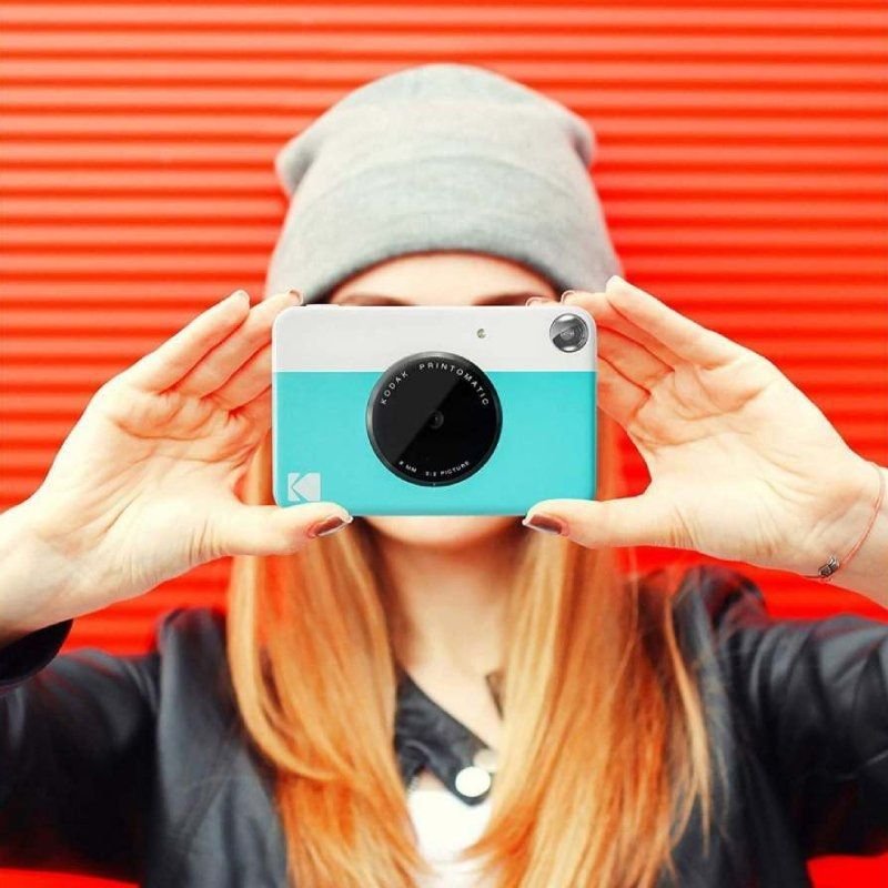 Cámara Digital Instantánea Kodak Printomatic/ 5MP/ Tamaño Foto 2"x3"/ Azul - изображение 2
