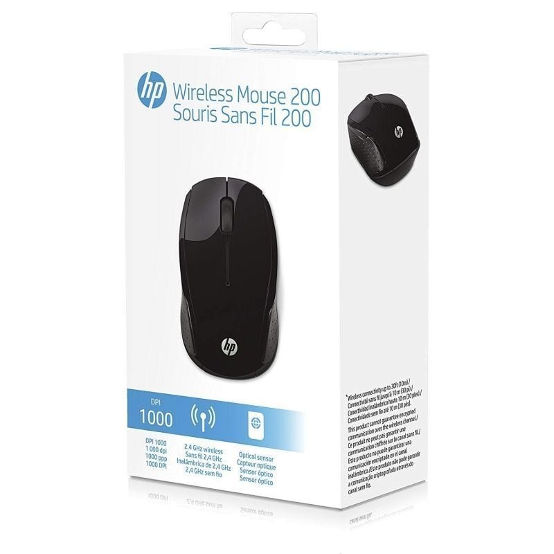 Ratón Inalámbrico HP 200 X6W31AA/ Hasta 1000 DPI - изображение 4