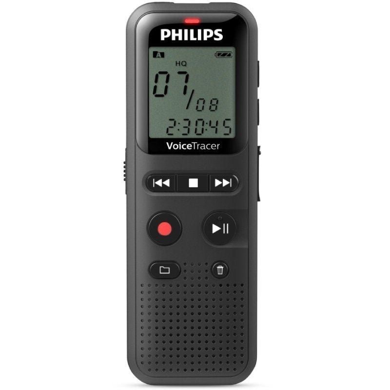 Grabadora de Voz Philips VoiceTracer DVT1160/ 8kHz/ Negro - изображение 2