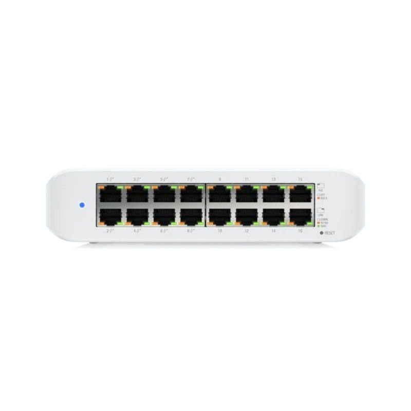 Switch Ubiquiti UniFi Lite USW-LITE-16-POE 16 Puertos/ RJ45 10/100/1000 PoE - изображение 2