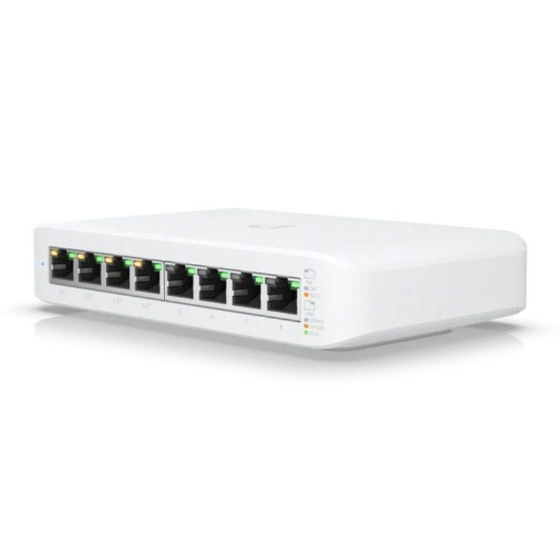 Switch Ubiquiti USW-LITE-8-POE/ 8 Puertos/ RJ45 10/100/1000 PoE - изображение 2