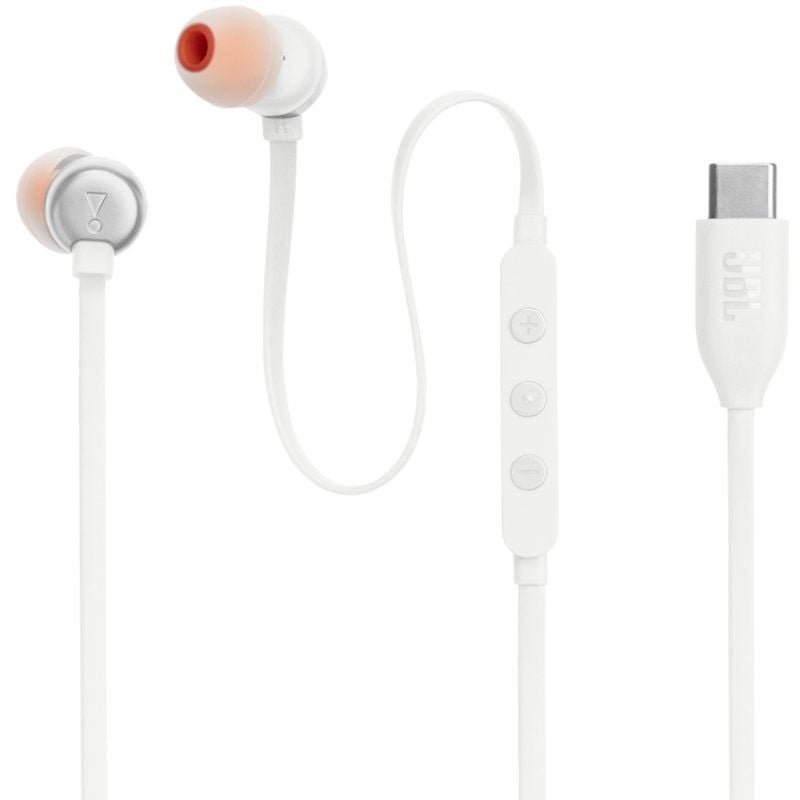 Auriculares Intrauditivos JBL Tune 310C/ con Micrófono/ Blancos - изображение 4