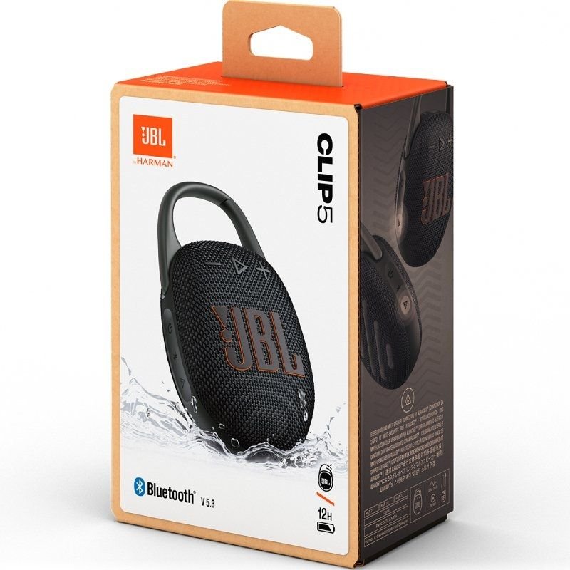 Altavoz con Bluetooth JBL Clip 5/ 7W/ 1.0