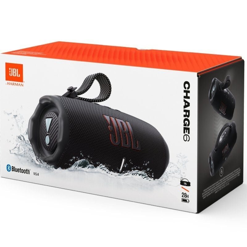 Altavoz con Bluetooth JBL Charge 6/ 45W/ 1.0/ Negro - изображение 5