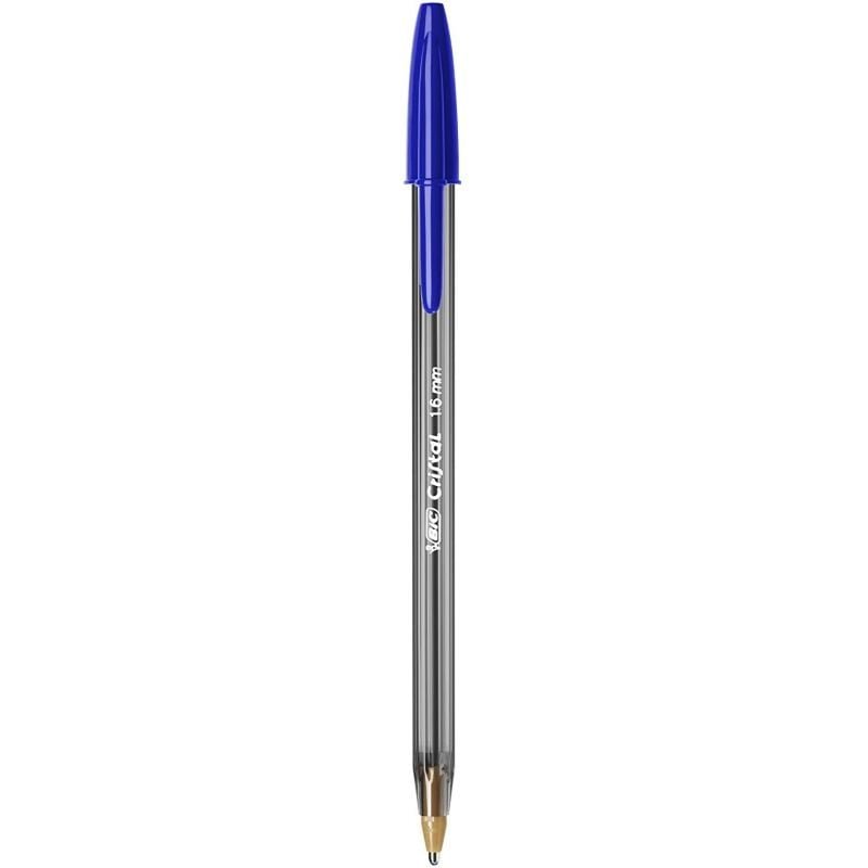 Caja de Bolígrafos de Tinta de Aceite Bic Cristal Large 880656/ 50 unidades/ Azules - изображение 2