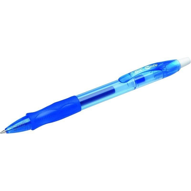Caja de Bolígrafos de Tinta de Gel Bic Gelocity 526274/ 12 unidades/ Azules - изображение 3