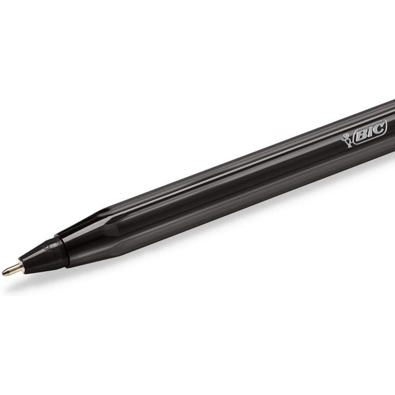Caja de Bolígrafos de Tinta de Aceite Bic Cristal Exact Ultrafine 992603/ 20 unidades/ Negros - изображение 2