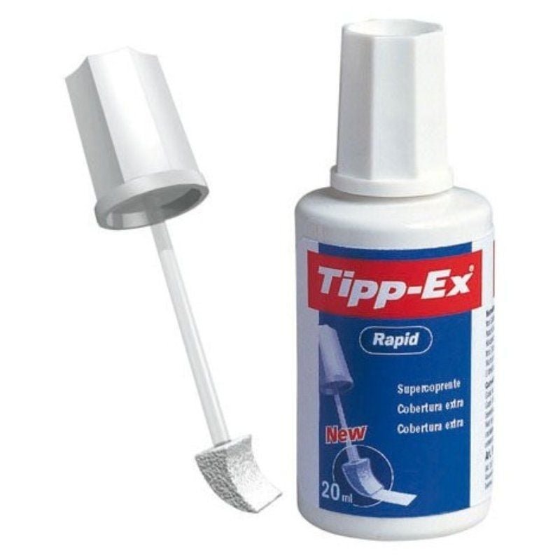Caja de Correctores de Escritura Líquida Bic Tipp-Ex Rapid Fluid/ 20ml/ 10 unidades - изображение 2