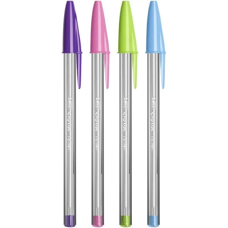 Bolígrafos de Tinta de Aceite Bic Cristal Fun 921342/ 10 unidades/ Colores Surtidos - изображение 2