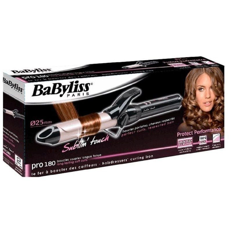Rizador para el Pelo BaByliss Pro 180 Sublim'Touch C325E/ Negro y Rosa - изображение 2