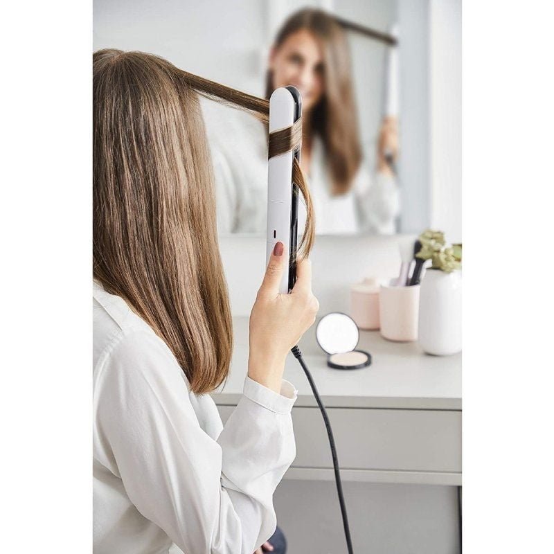 Plancha para el Pelo Rowenta Optiliss SF3210F0/ Blanca - изображение 4