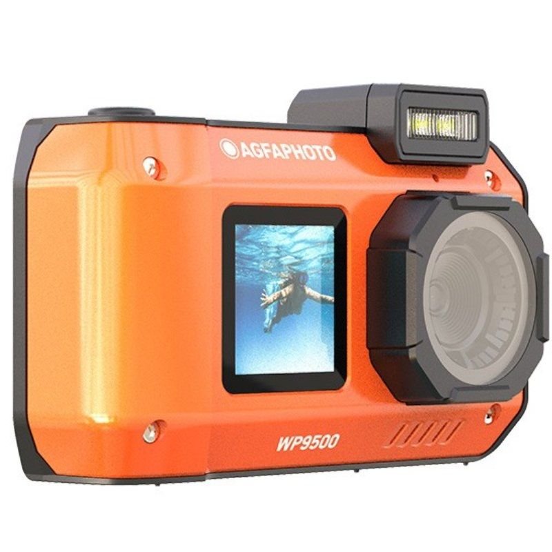 Cámara Digital Deportiva AgfaPhoto Realishot WP9500/ 24MP/ Naranja - изображение 3