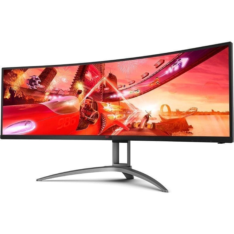 Monitor Gaming Ultrapanorámico Curvo AOC Agon AG493UCX2 48.8"/ Dual QHD/ 1ms/ 165Hz/ VA/ Multimedia/ Negro - изображение 2