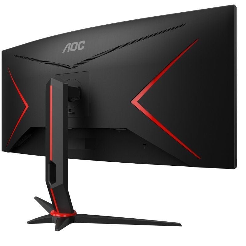 Monitor Gaming Ultraparonámico Curvo AOC CU34G2XP/BK 34"/ WQHD/ 1ms/ 180Hz/ VA/ Negro - изображение 4