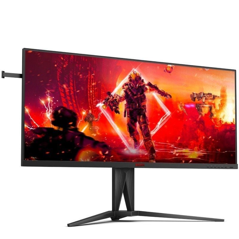 Monitor Gaming Ultrapanorámico AOC AG405UXC 40"/ WQHD/ 1ms/ 144Hz/ IPS/ Multimedia/ Negro - изображение 3