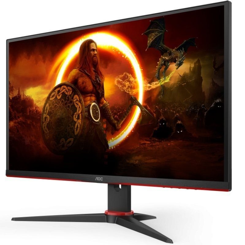 Monitor Gaming AOC 27G2SPAE/BK 27"/ Full HD/ 1ms/ 165Hz/ IPS/ Multimedia/ Negro y Rojo - изображение 3