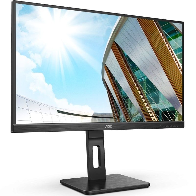 Monitor Profesional AOC U27P2CA 27"/ 4K/ Multimedia/ Regulable en altura/ Negro - изображение 2