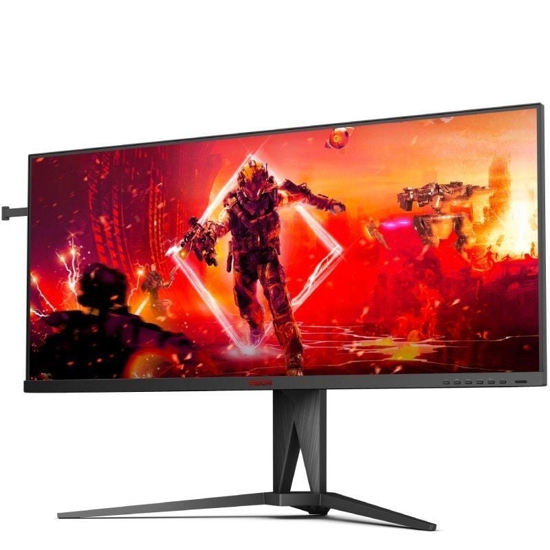 Monitor Gaming Ultrapanorámico AOC AG405UXC 40"/ WQHD/ 1ms/ 144Hz/ IPS/ Multimedia/ Negro - изображение 2
