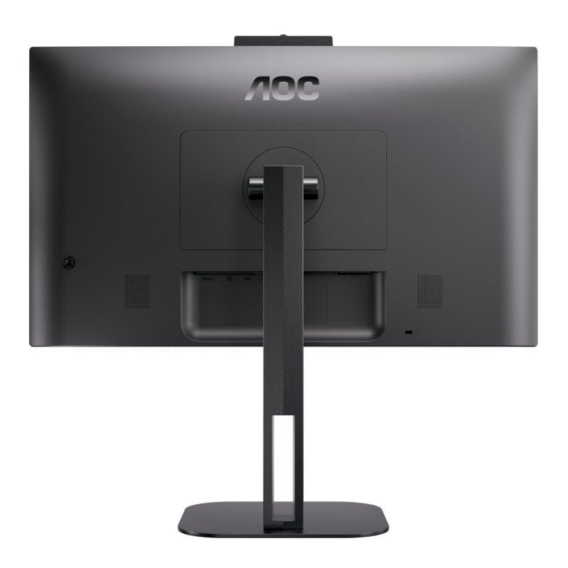Monitor Profesional AOC 24V5CW/BK 23.8"/ Full HD/ Webcam/ Multimedia/ Regulable en altura/ Negro - изображение 4