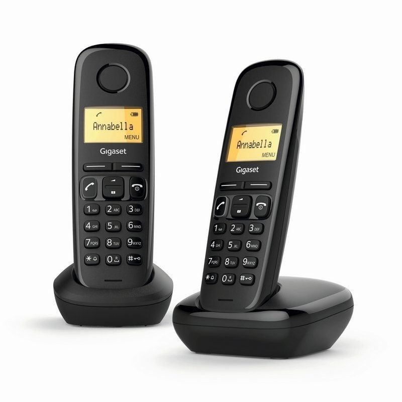Teléfono Inalámbrico Gigaset A170/ Pack DUO/ Negro - изображение 2