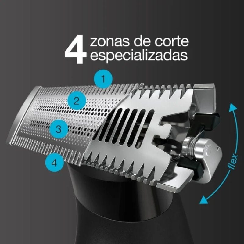 Afeitadora Braun Wet and Dry Serie X XT5100/ con Batería/ 6 Accesorios - изображение 4