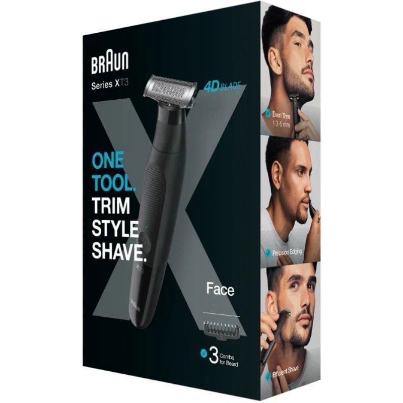 Recortadora Braun Serie X XT3100/ con Batería/ 3 Accesorios - изображение 5