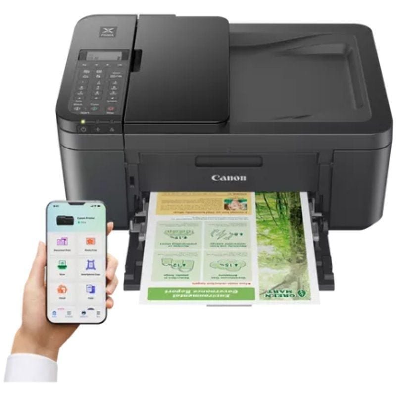 Multifunción Fotográfica Canon PIXMA TR4755i WiFi/ Duplex/ Fax/ Negra - изображение 2