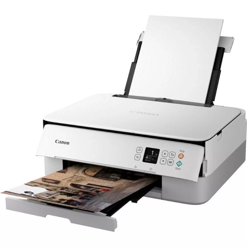 Multifunción Fotográfica Canon PIXMA TS5351i WiFi/ Dúplex/ Blanca - изображение 4