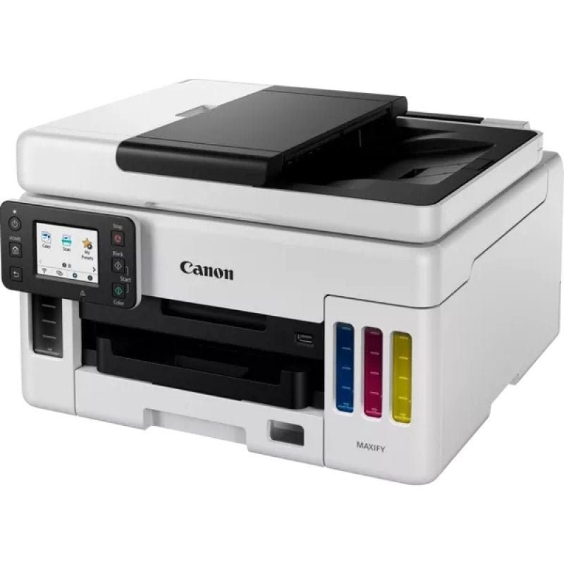 Multifunción Recargable Canon MAXIFY GX6050 MegaTank WiFi/ Dúplex/ Blanca - изображение 2