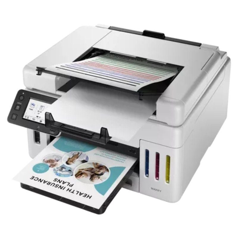 Multifunción Recargable Canon MAXIFY GX6550 MegaTank WiFi/ Dúplex/ Blanca - изображение 3