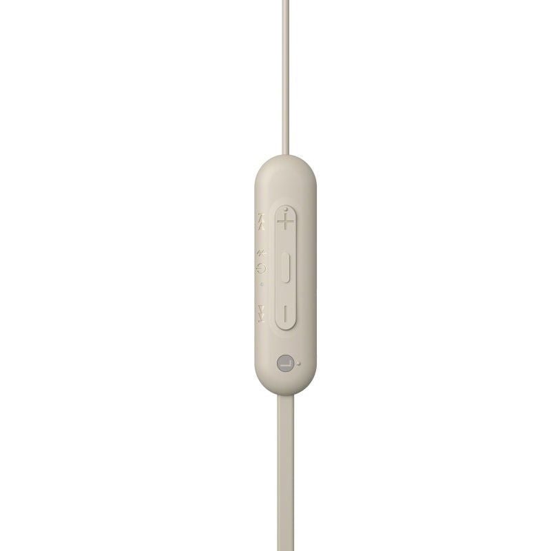Auriculares Inalámbrico Intrauditivos Sony WI-C100/ con Micrófono/ Bluetooth/ Beige - изображение 3