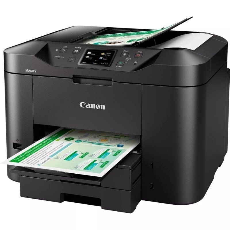 Multifunción Canon MAXIFY MB2750 WiFi/ Fax/ Dúplex/ Negra - изображение 4