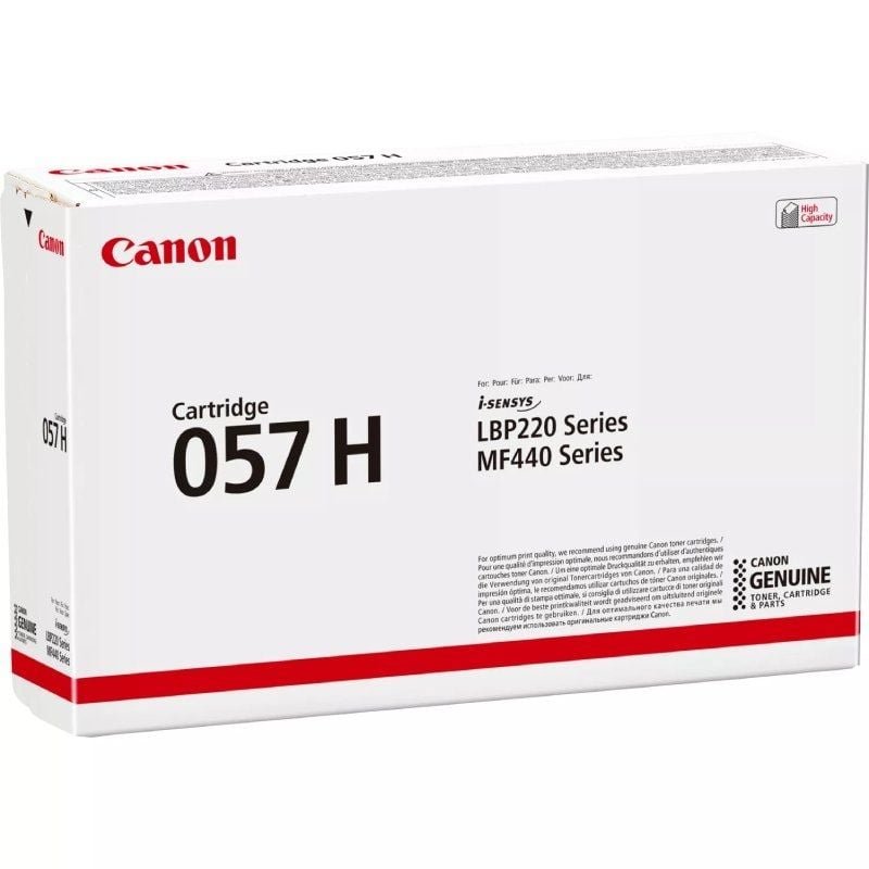 Tóner Original Canon i-SENSYS nº057H Alta Capacidad/ Negro - изображение 2