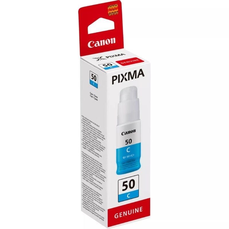Botella de Tinta Original Canon GI-50/ Cian - изображение 2